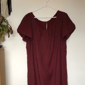 ⚡️SALE⚡️🎉Merlot tunic shift dress🎉